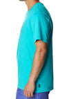 Columbia Explorers Canyon Back Graphic T-Shirt, Bright Aqua