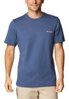 Columbia Rapid Ridge Back Graphic T-Shirt, Airforce Blue