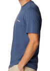 Columbia Rapid Ridge Back Graphic T-Shirt, Airforce Blue