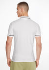 Calvin Klein Jeans Contrast Trim Polo Shirt, White