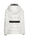 Calvin Klein Womens Belted Quilted Jacket, White