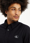 Calvin Klein Jeans Logo Badge Shirt, CK Black
