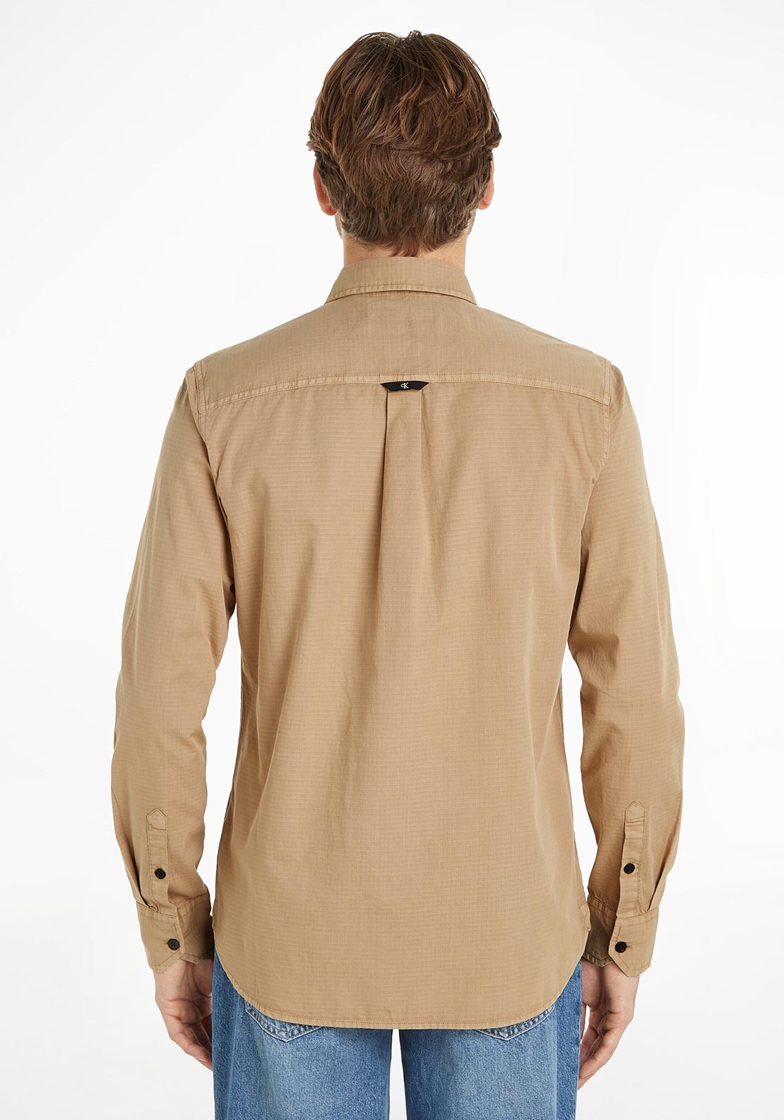 Calvin Klein Jeans Ripstop Shirt, Travertime
