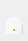 Carhartt WIP Chase Beanie, White