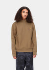 Carhartt Half Zip American Script Sweatshirt, Buffalo
