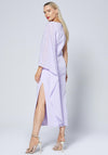 Caroline Kilkenny Pen Drape Sleeve Maxi Dress, Lilac