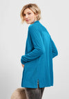 Cecil Open Mid Length Cardigan, Club Blue