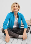 Cecil Open Mid Length Cardigan, Club Blue