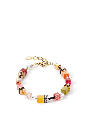Coeur De Lion Indian Summer Geocube Bracelet, Multi