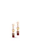 Coeur De Lion Indian Summer Cube Earrings, Multi