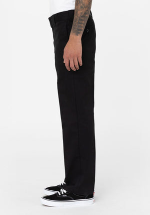 Dickies 873 Slim Straight Work Trousers, Black