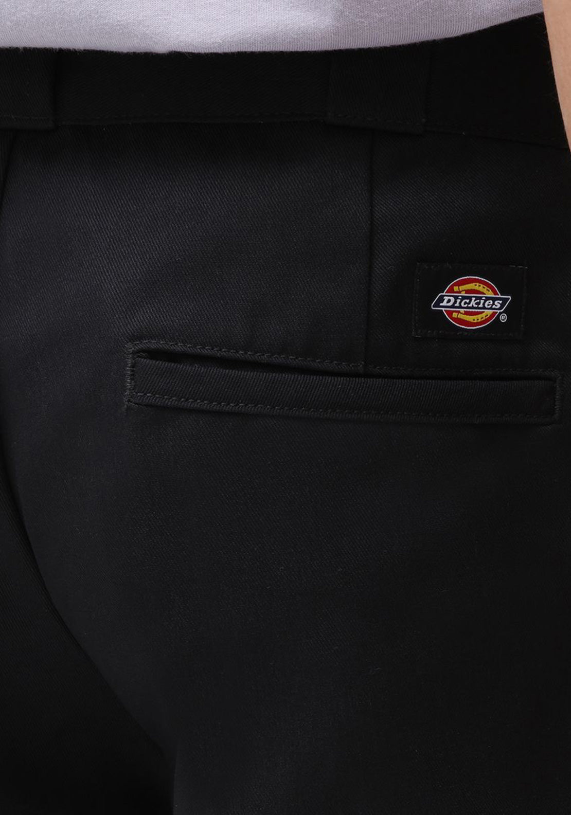 Dickies 873 Slim Straight Work Trousers, Black