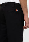 Dickies 873 Slim Straight Work Trousers, Black