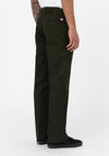 Dickies 873 Slim Straight Work Trousers, Olive Green