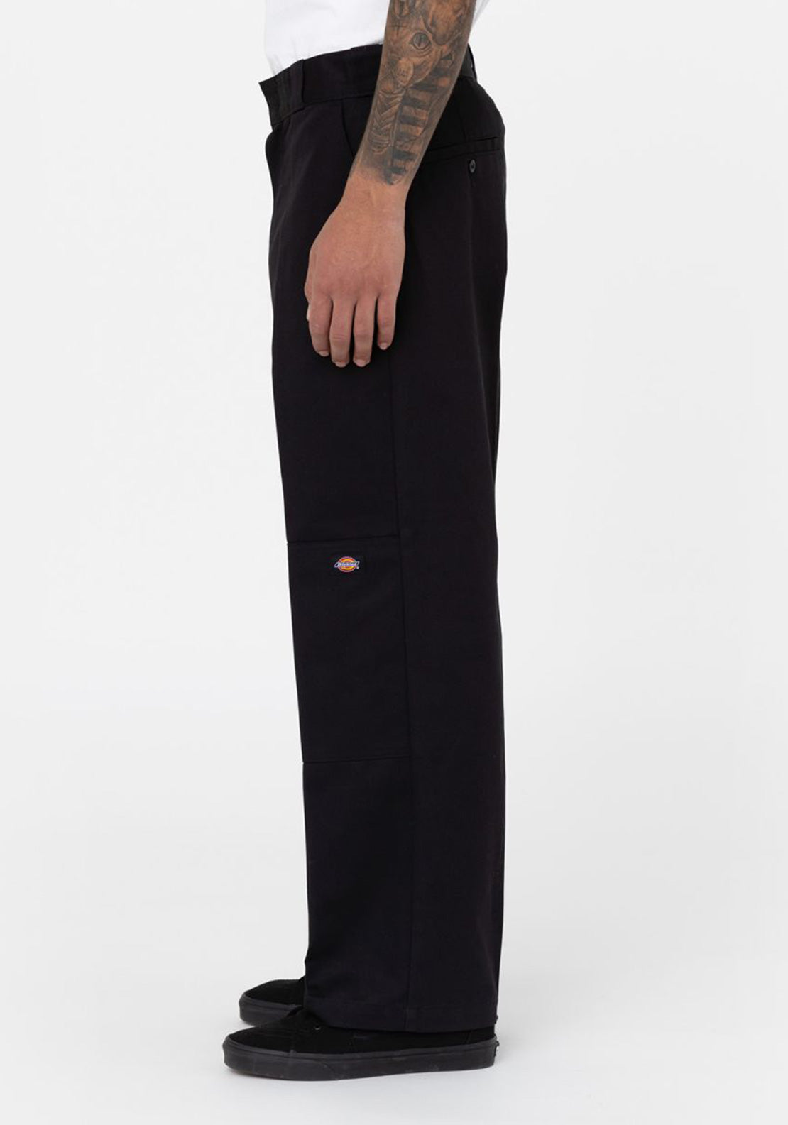Dickies Double Knee Work Trousers, Black