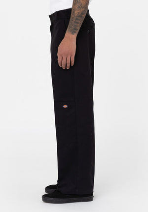 Dickies Double Knee Work Trousers, Black