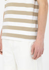 Dickies Rivergrove T-Shirt, Khaki & White