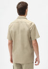 Dickies Short Sleeve Work Shirt, Khaki