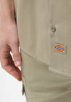 Dickies Short Sleeve Work Shirt, Khaki