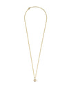 Dyrberg/Kern Ette Necklace, Gold & Peach