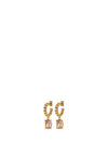 Dyrberg/Kern Barbara Drop Earrings, Peach & Gold