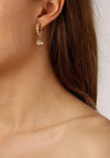 Dyrberg/Kern Barbara Drop Earrings, Peach & Gold