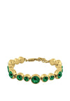 Dyrberg/Kern Calice Blue & Green Bracelet, Gold