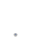 Dyrberg/Kern Emotion Ring Topper, Light Blue & Silver Ring Topper