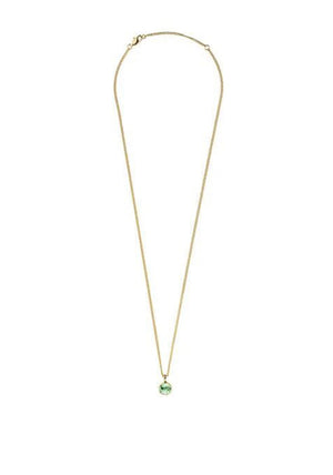 Dyrberg/Kern Ette Necklace, Gold & Light Green
