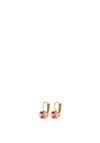 Dyrberg/Kern Madu Earrings, Gold & Rose