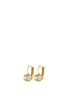 Dyrberg/Kern Madu Earrings, Peach & Gold