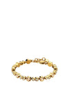Dyrberg/Kern Teresia Bracelet, Gold & Peach Multi