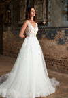 Dando London Velvet Orchid Wedding Dress, Ivory