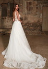 Dando London Velvet Orchid Wedding Dress, Ivory