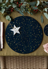 Denby Christmas Stars Set of 6 Round Placemats