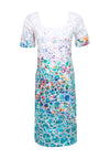 Dolcezza Bubble Print Pencil Dress, Multi
