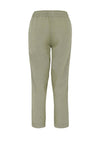 Dolcezza Cropped Casual Trousers, Khaki