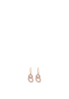 Absolute Crystal Drop Earrings, Rose Gold