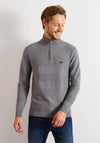 Eden Park Bristol Half Zip Sweater, Grey