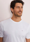 Eden Park Crew Neck T-Shirt, White