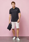 Eden Park Shield Logo Polo Shirt, Navy
