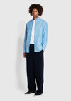 Farah Brewer Oxford Shirt, Mid Blue