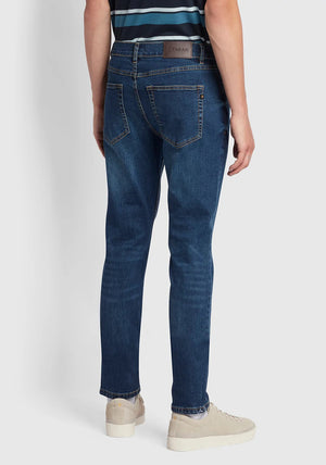 Farah Drake Stretch Denim Jeans, Mid Denim