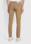 Farah Endmore Twill Chino Trousers, Beige