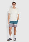 Farah Murphy Cut & Sew Swim Shorts, Ocean
