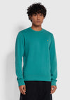 Farah Tim Crew Neck Sweatshirt, Mallard Green