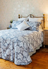 Forever England Ellie Bedspread, Blue
