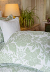 Forever England Ellie Continental Pillowsham, Green