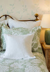 Forever England Ellie Standard Pillowsham, Green