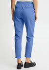 Fransa Stretch Jersey Casual Trousers, Powder Blue